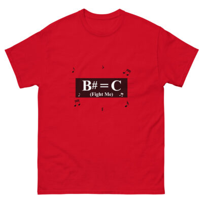 Unisex classic tee: B#=C